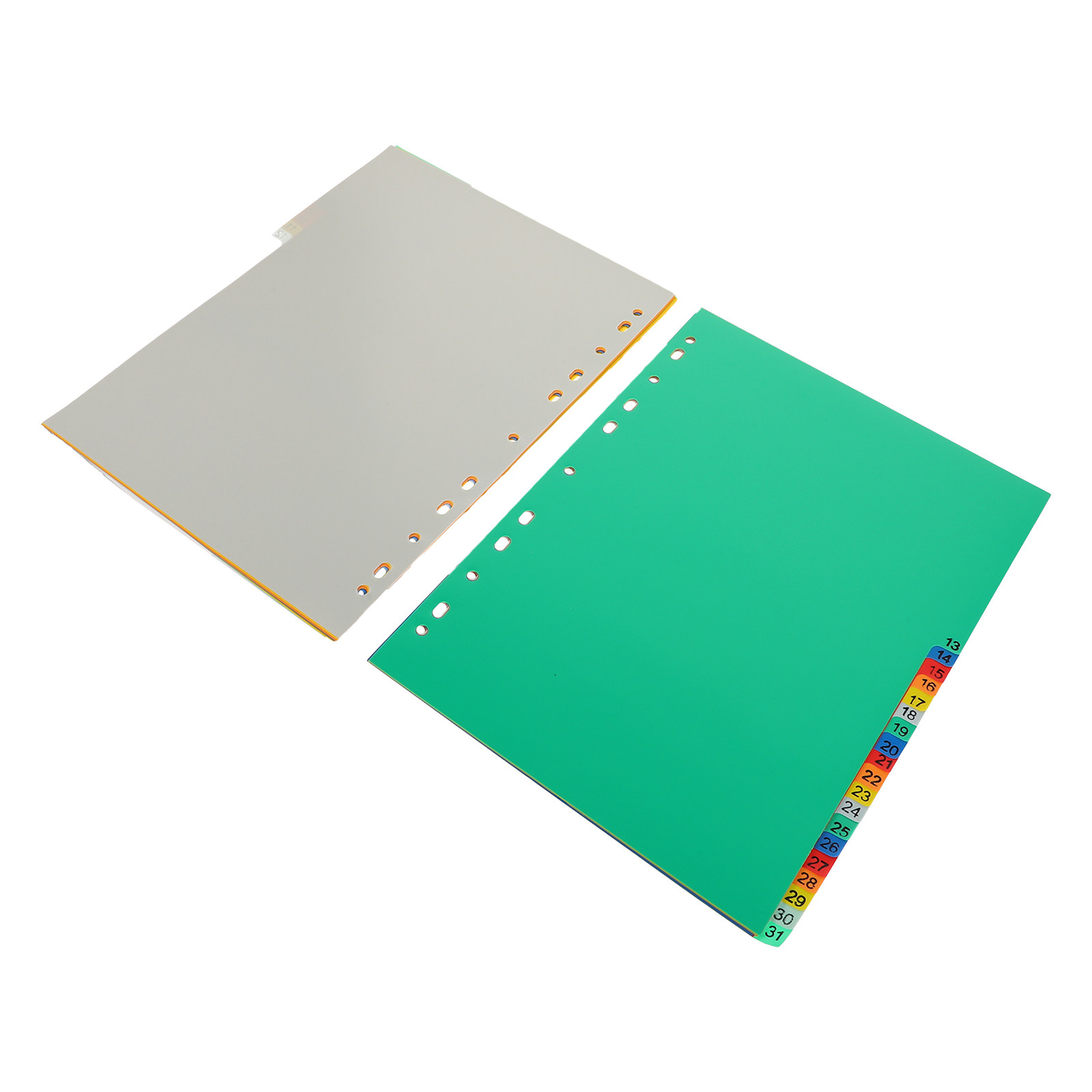 Tab Divider A4 - 1 Set Sayı İndeks Sayfası A4