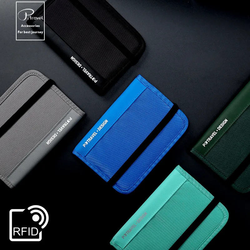 Index Card Holder - RFID Seyahat Cüzdanı Pasaport Tutucu Kredi