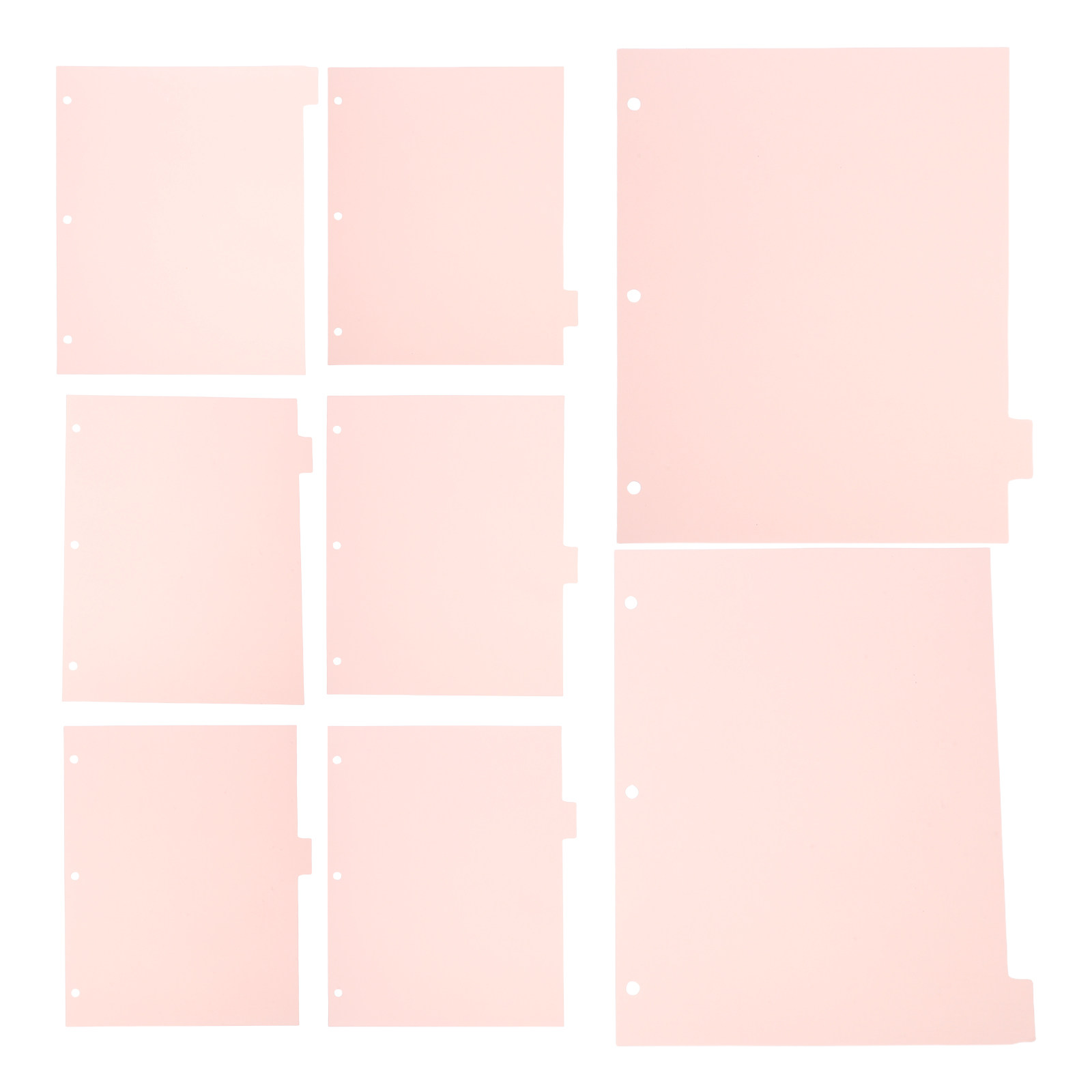 Tab Divider A4 - 8 Yaprak Güçlü Sağlam Bölücü Sayfa,